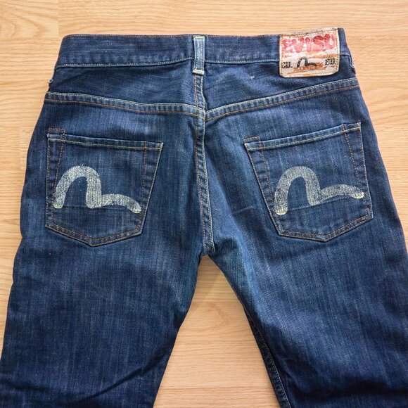Evisu Ramen Eu-Ed Ninja, Button Fly Jeans JE22 Men's Jeans, Size 34 - Picture 13 of 15
